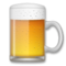 Beer Mug emoji on LG